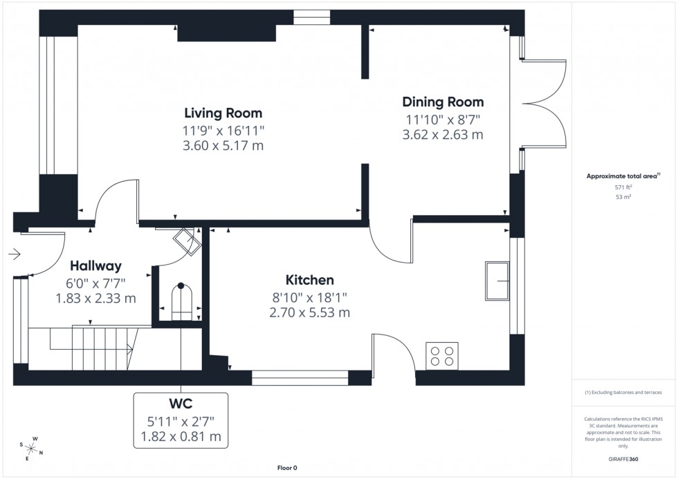 Floorplan for Fair View, Pontefract