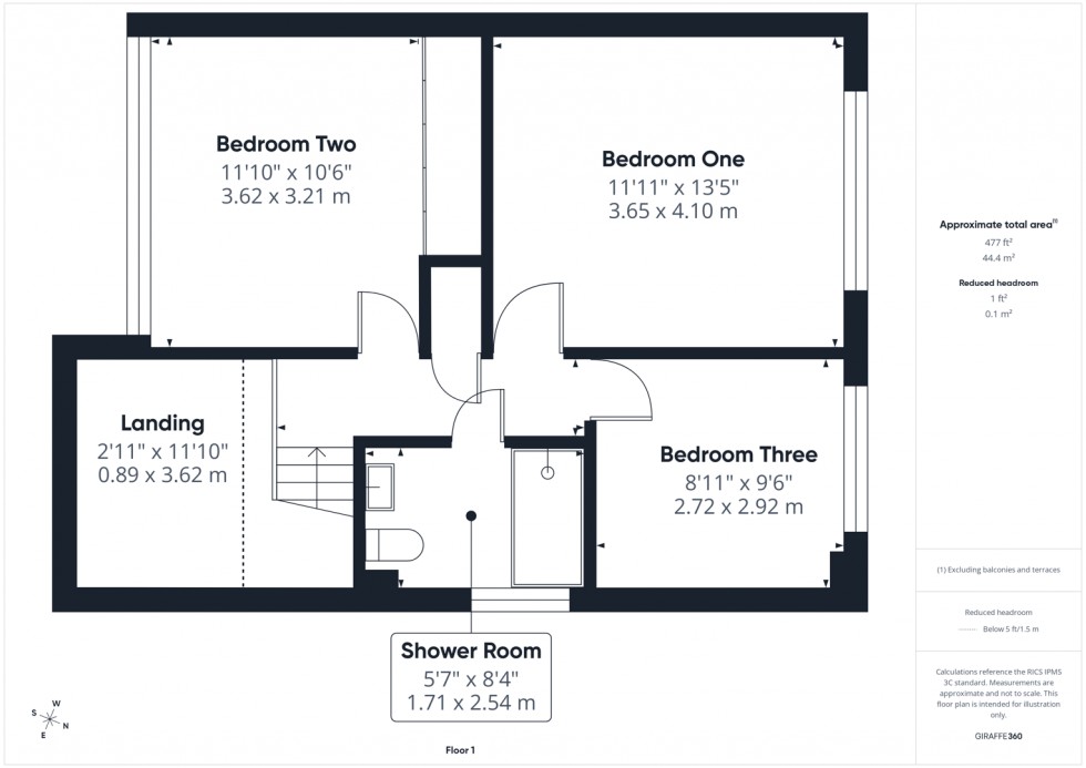 Floorplan for Fair View, Pontefract
