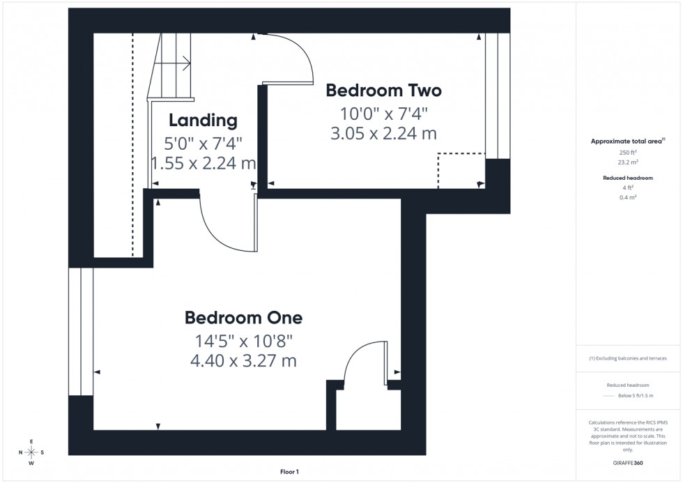 Floorplan for Chiltern Drive, Ackworth, Pontefract