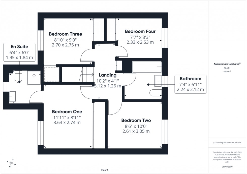 Floorplan for Stumpcross Lane, Pontefract