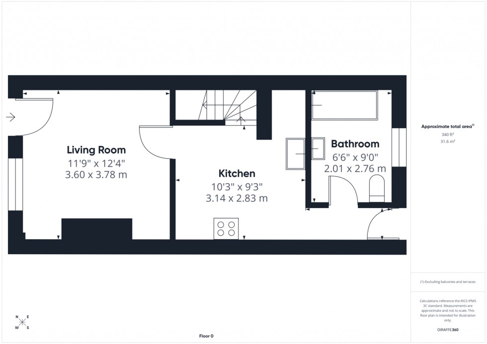 Floorplan for Low Green, Knottingley