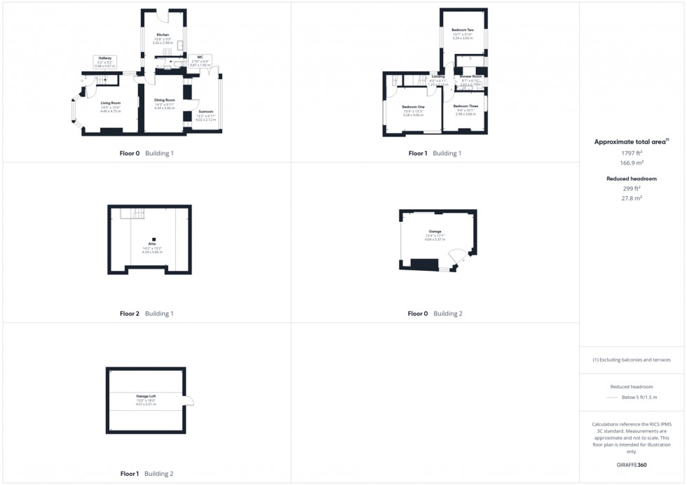 Floorplan for Rose Cottage, Wentbridge, Pontefract