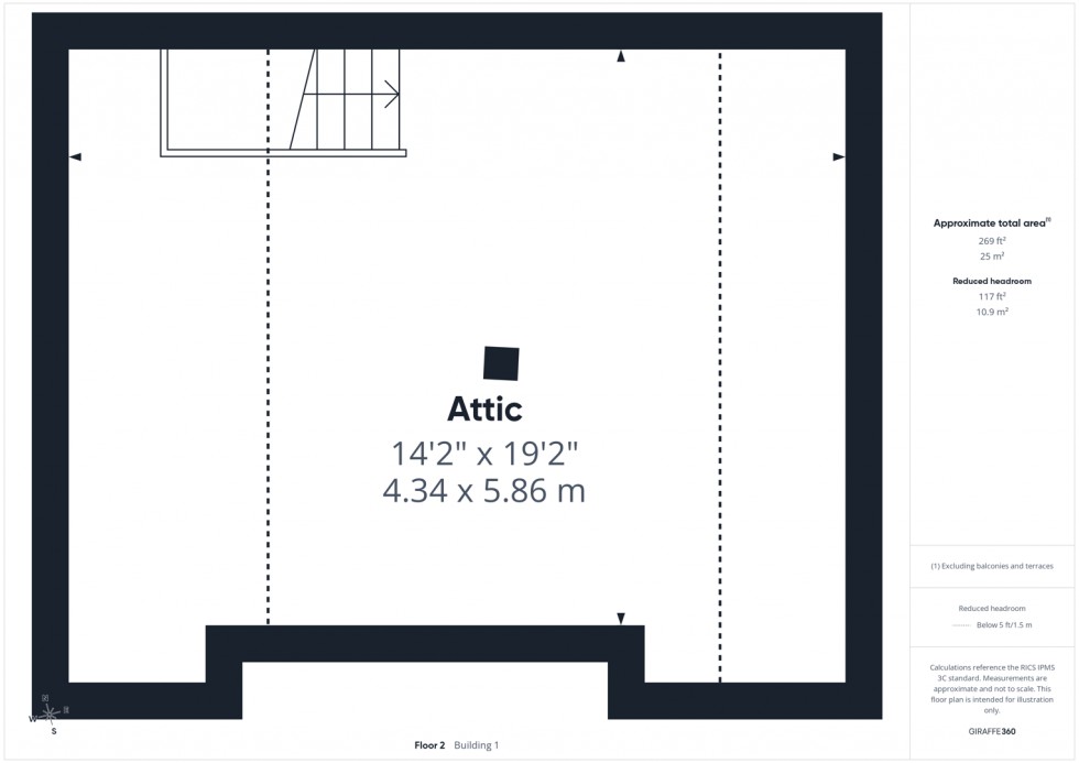 Floorplan for Rose Cottage, Wentbridge, Pontefract