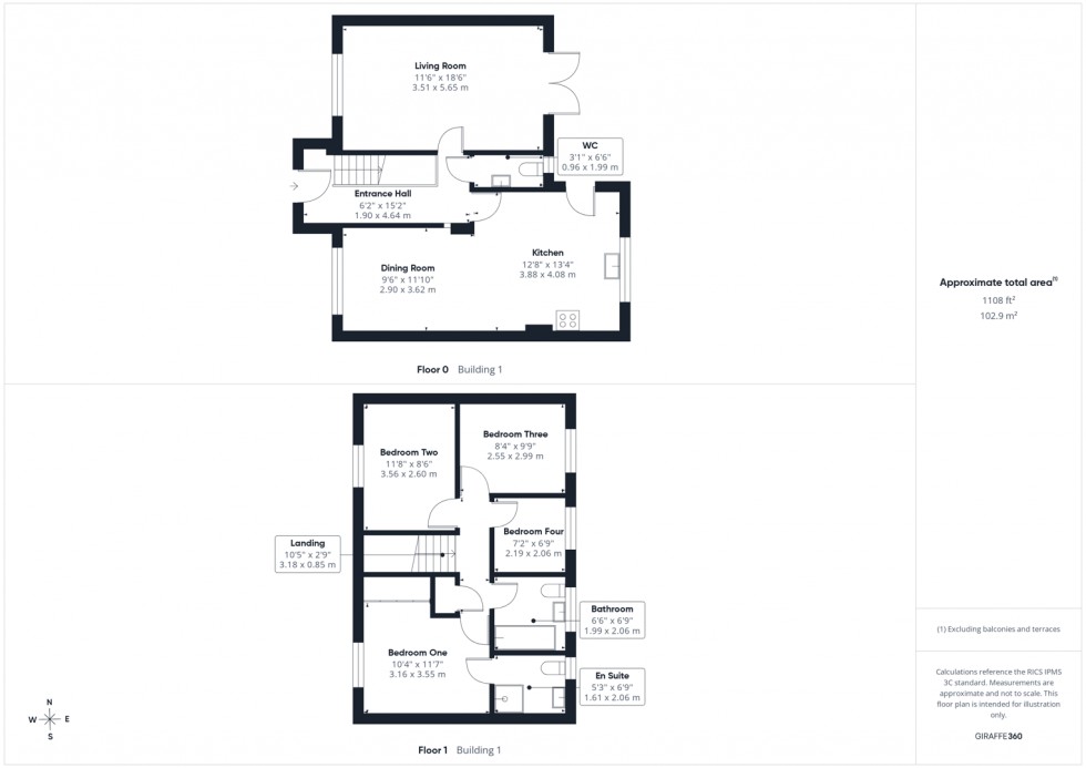 Floorplan for Royal Birkdale Way, Normanton