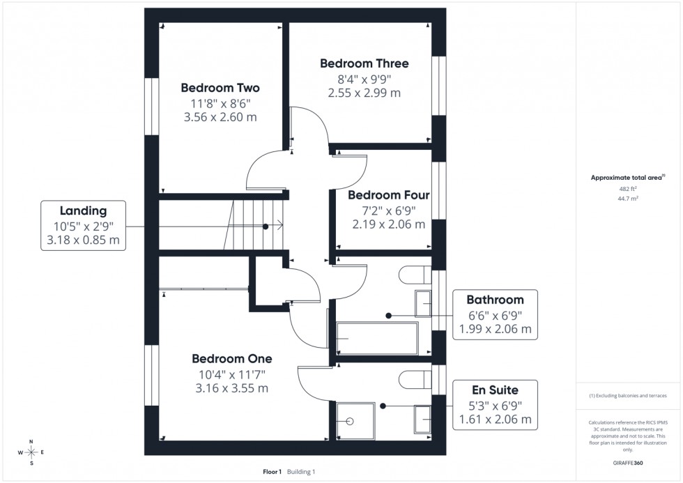 Floorplan for Royal Birkdale Way, Normanton
