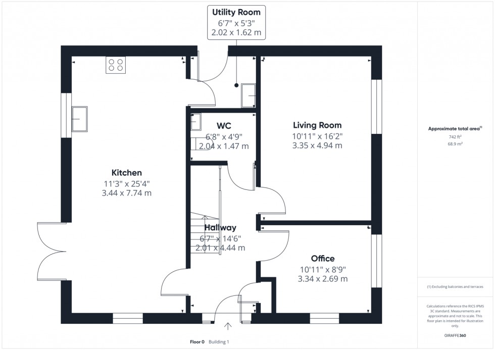 Floorplan for Haydock Avenue,  Castleford