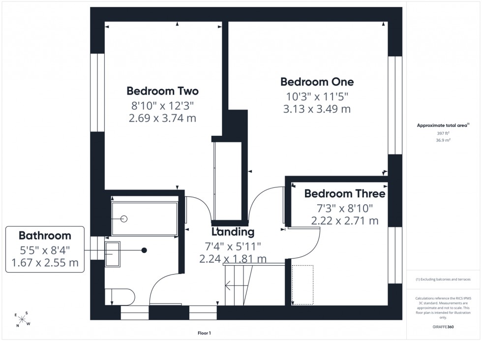 Floorplan for Long Crest, Pontefract