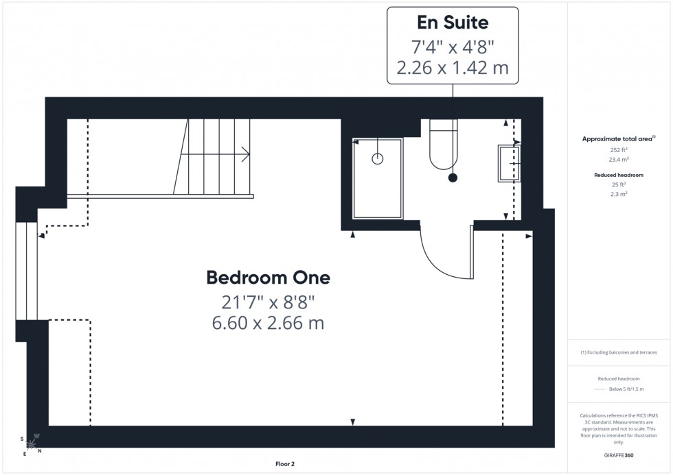 Floorplan for Castle Crescent, Pontefract