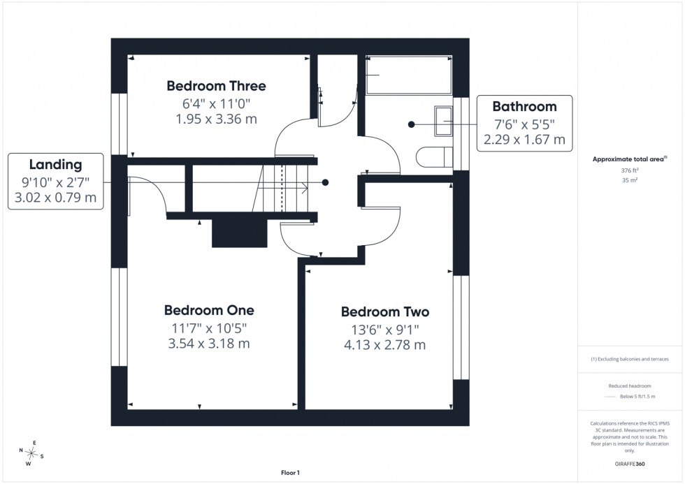 Floorplan for Elizabeth Drive, Castleford