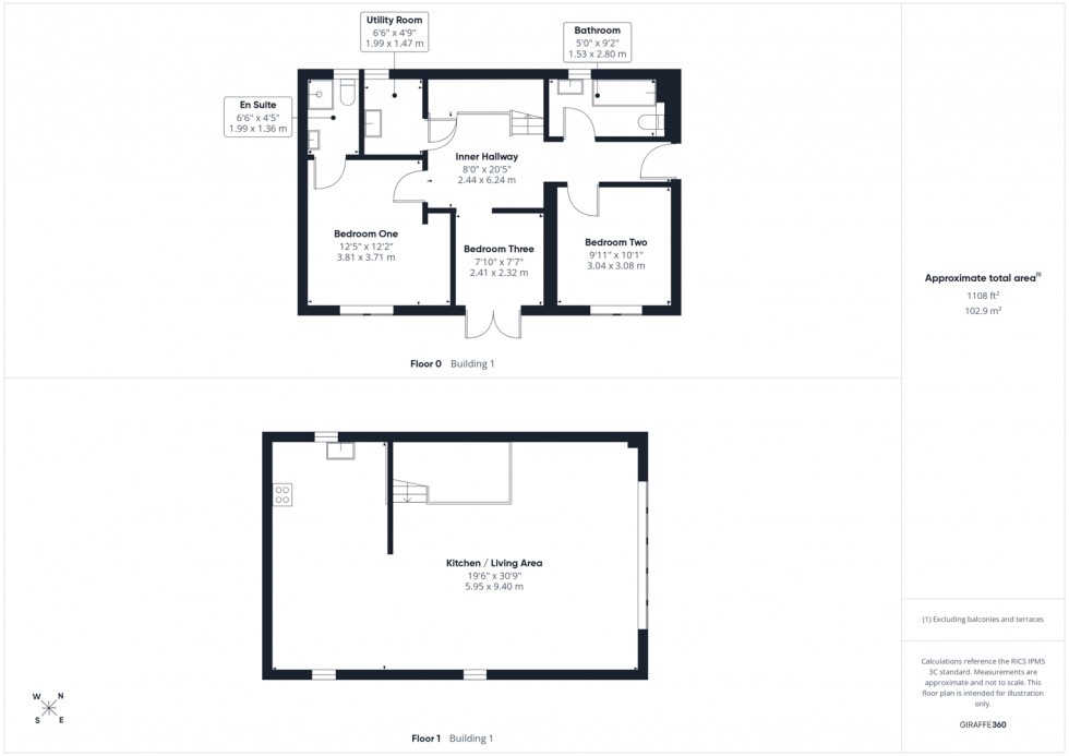 Floorplan for Orchard Court, Badsworth, Pontefract