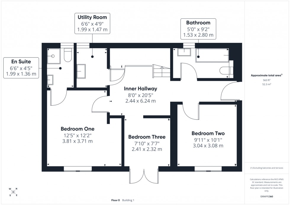 Floorplan for Orchard Court, Badsworth, Pontefract
