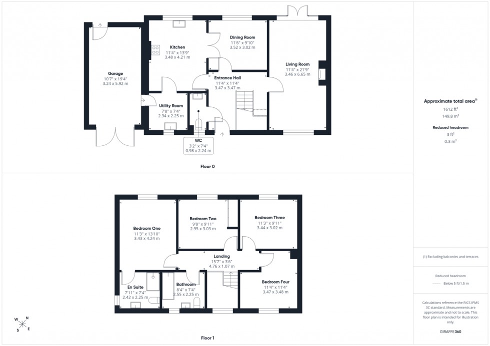 Floorplan for High Farm Meadow, Badsworth, Pontefract