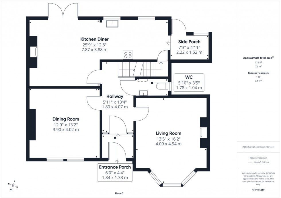 Floorplan for Ackworth Road, Pontefract
