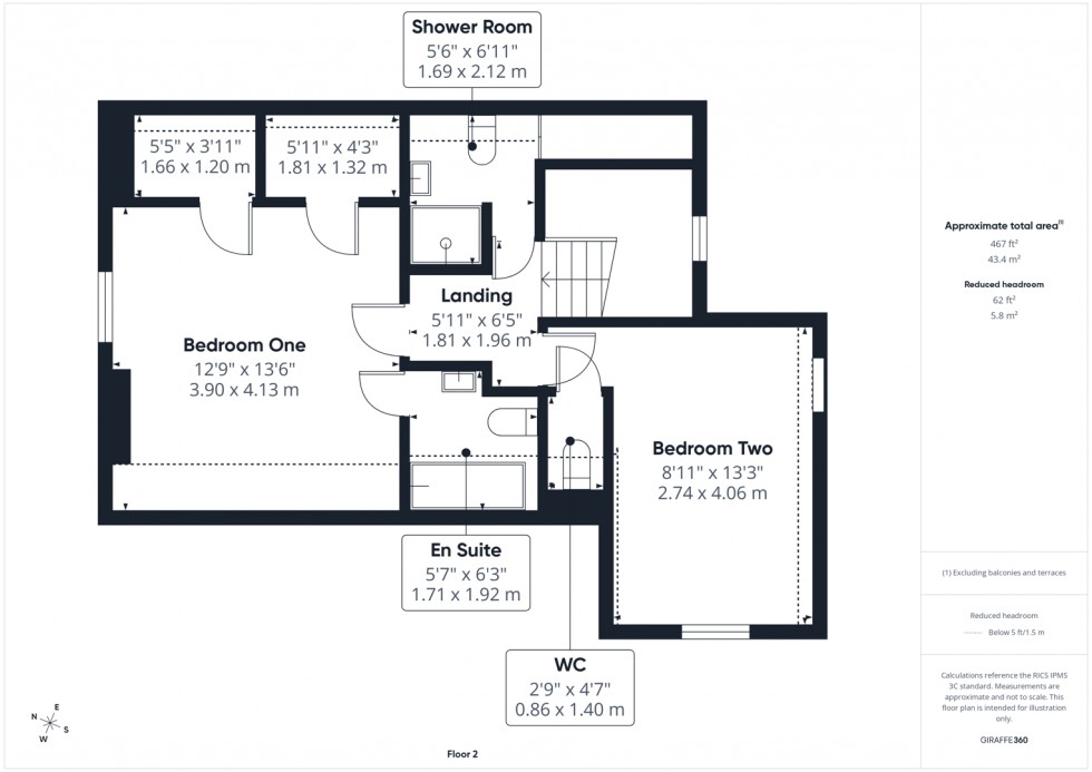 Floorplan for Ackworth Road, Pontefract