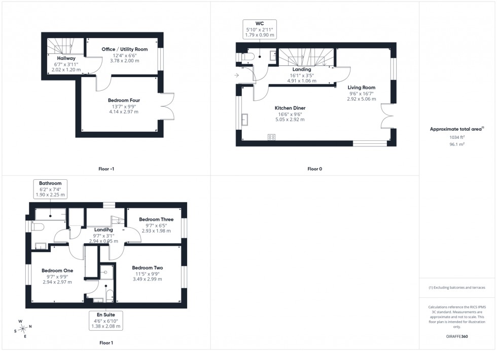 Floorplan for The Wharf, Knottingley