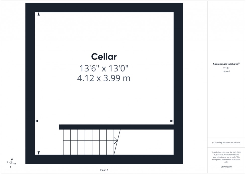 Floorplan for Hill Top, Knottingley