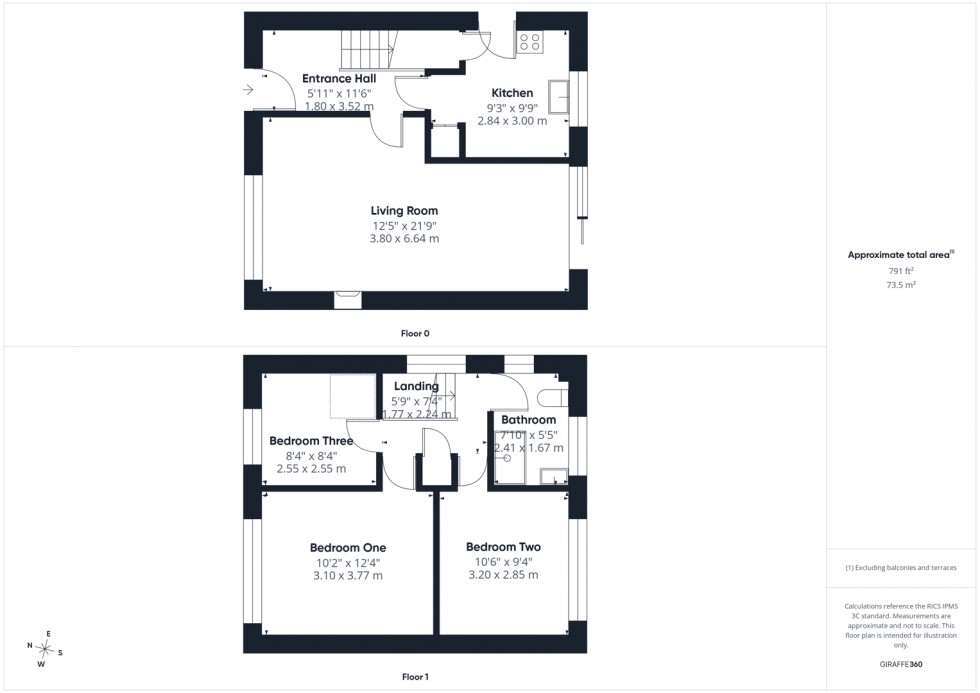 Floorplan for Cleveland Avenue, Knottingley