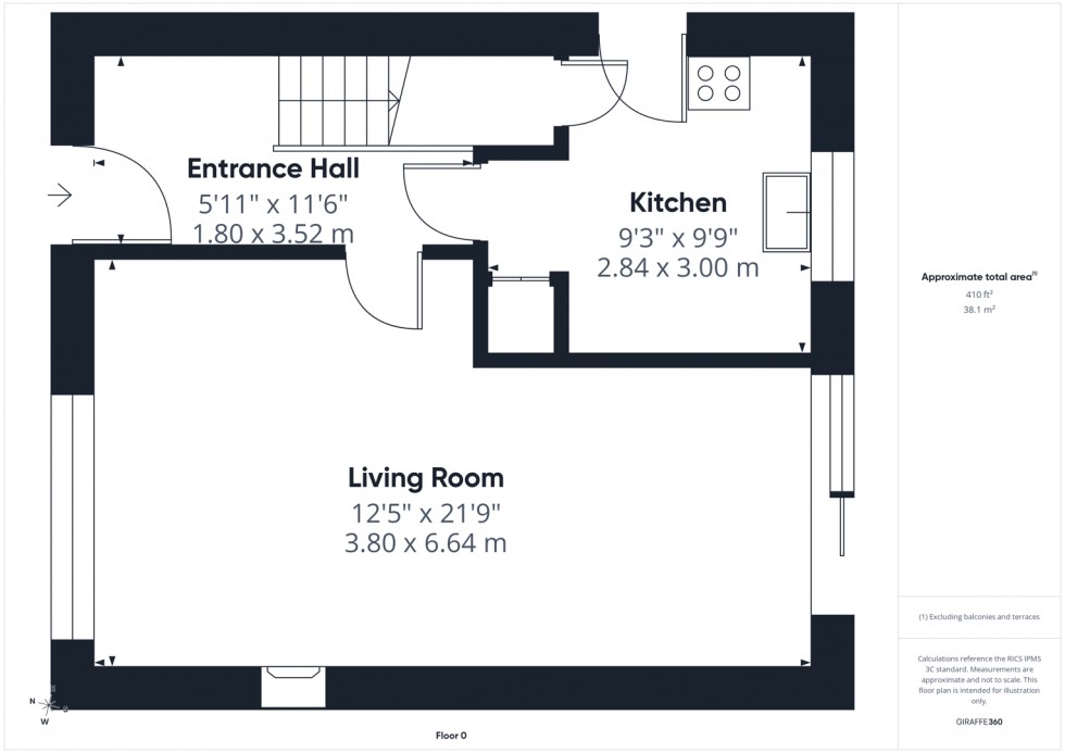 Floorplan for Cleveland Avenue, Knottingley