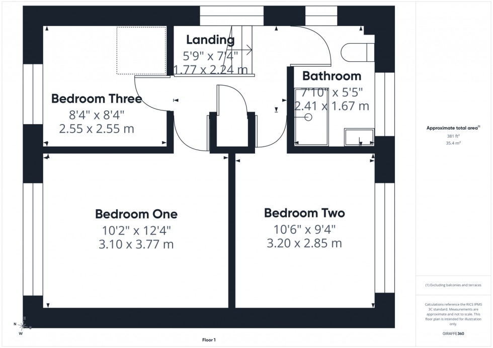 Floorplan for Cleveland Avenue, Knottingley
