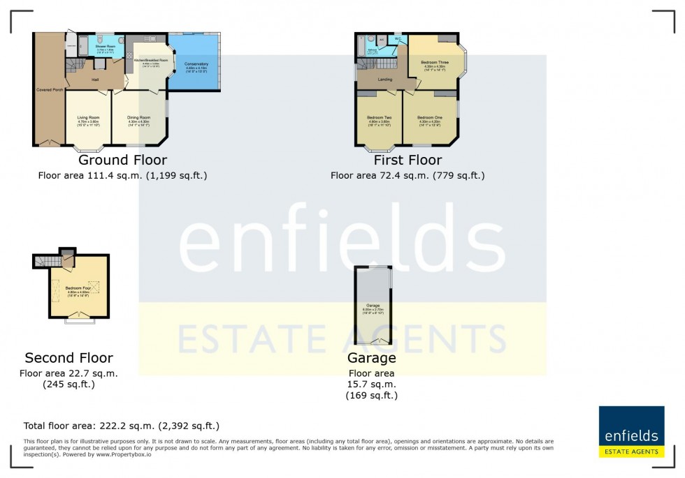Floorplan for Charminster Avenue, Bournemouth