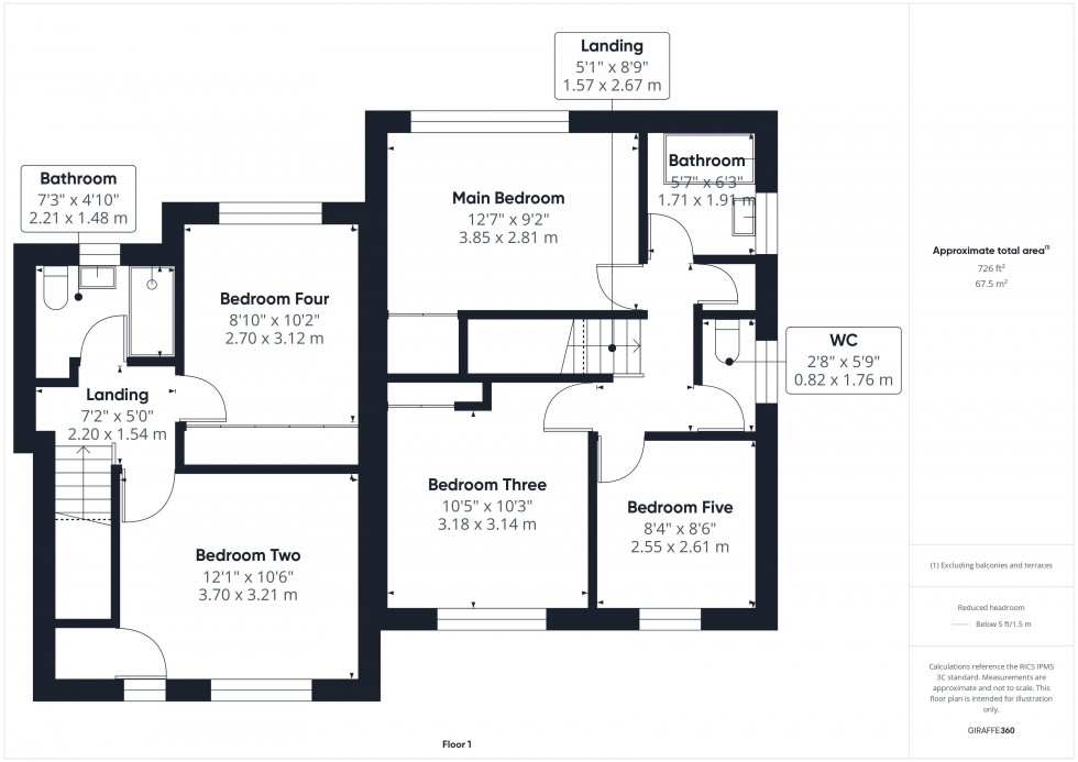 Floorplan for Main Street, Beal