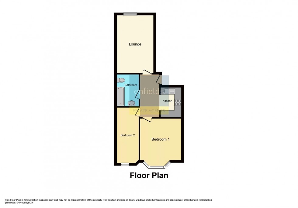 Floorplan for Wimborne Road, Bournemouth